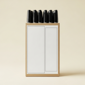 Permanent Markers, 12-Pack
